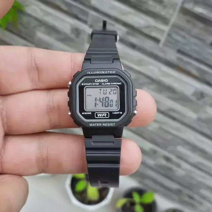 WW2697 Casio Youth Digital Ladies Resin Belt Watch LA-20WH-1ADF