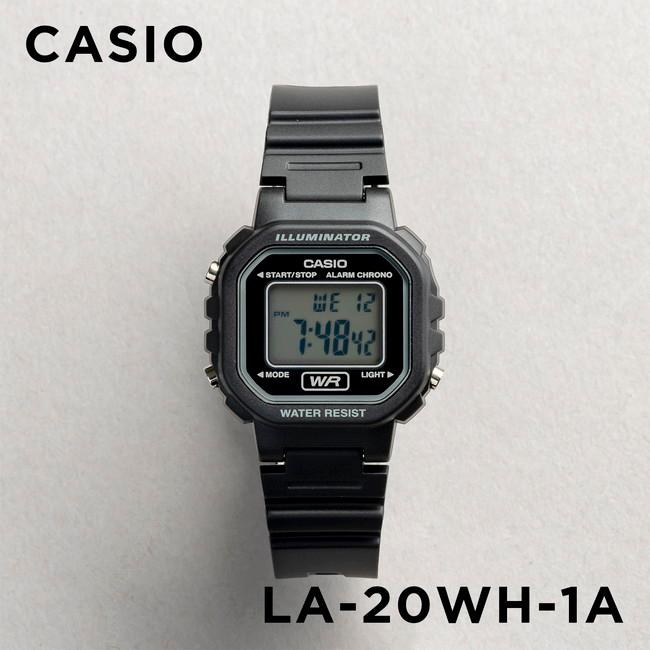 WW2697 Casio Youth Digital Ladies Resin Belt Watch LA-20WH-1ADF
