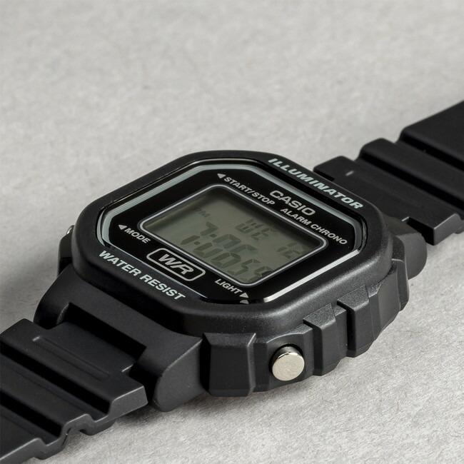 WW2697 Casio Youth Digital Ladies Resin Belt Watch LA-20WH-1ADF