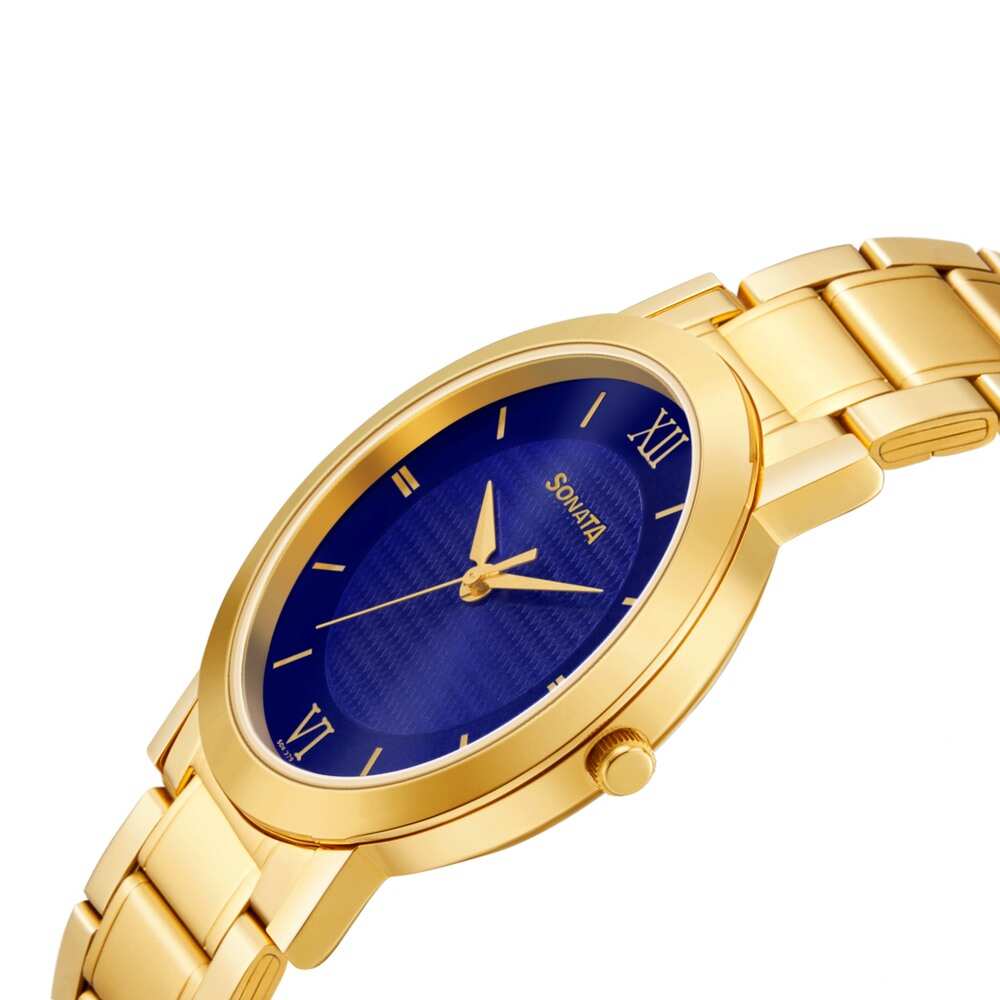 Sonata 77108YM01 Watch