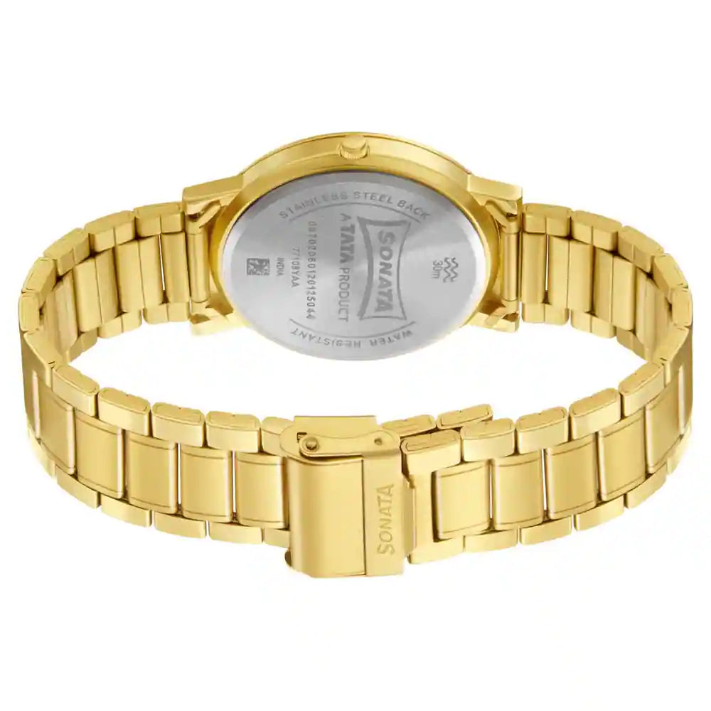 Sonata 77108YM01 Watch