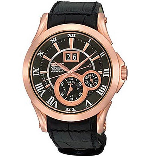 WW0847 Original Seiko Perpetual Kinetic Belt Watch SNP036P1 at