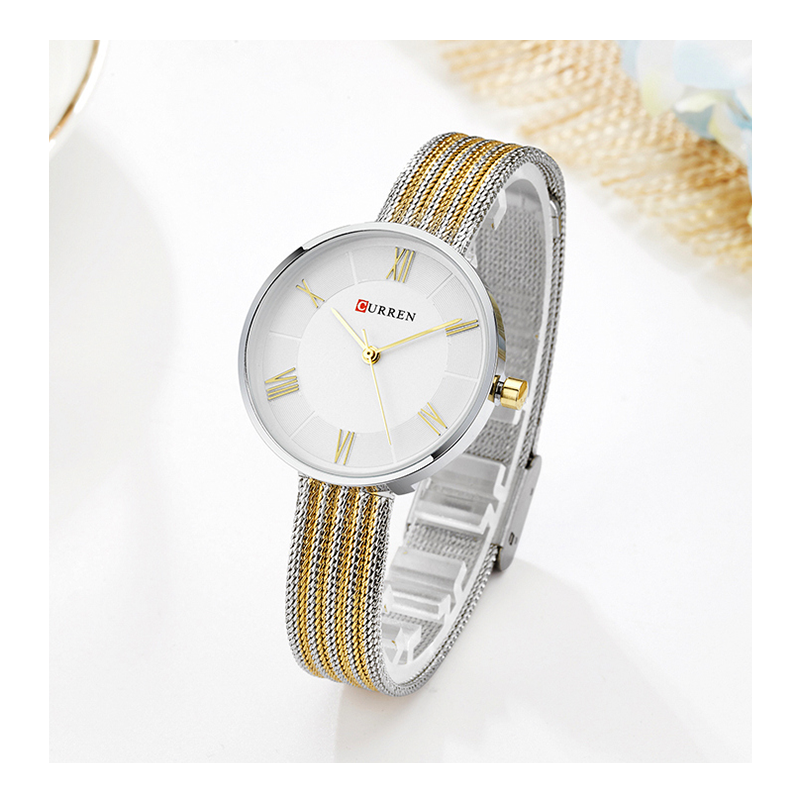 WW0203 Curren Ladies Mesh Chain Watch