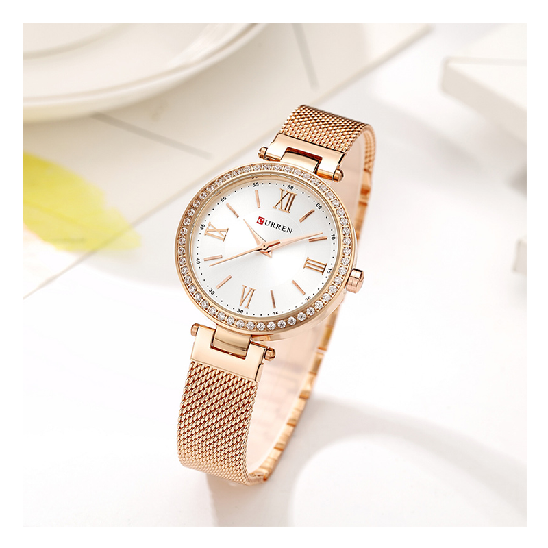 WW0191 Curren Ladies Mesh Chain Watch