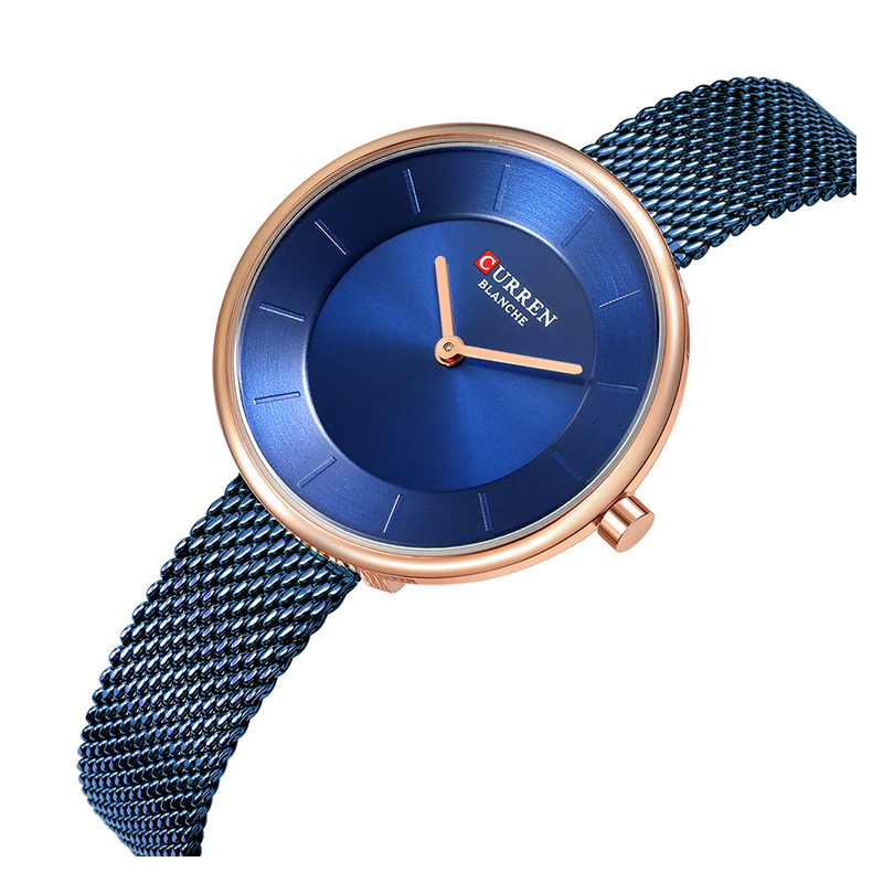 WW0076 Curren Blanche Ladies Mesh Chain Watch