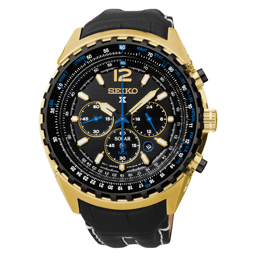 WW0870 Seiko Prospex Solar Chronograph Leather SSC264P1