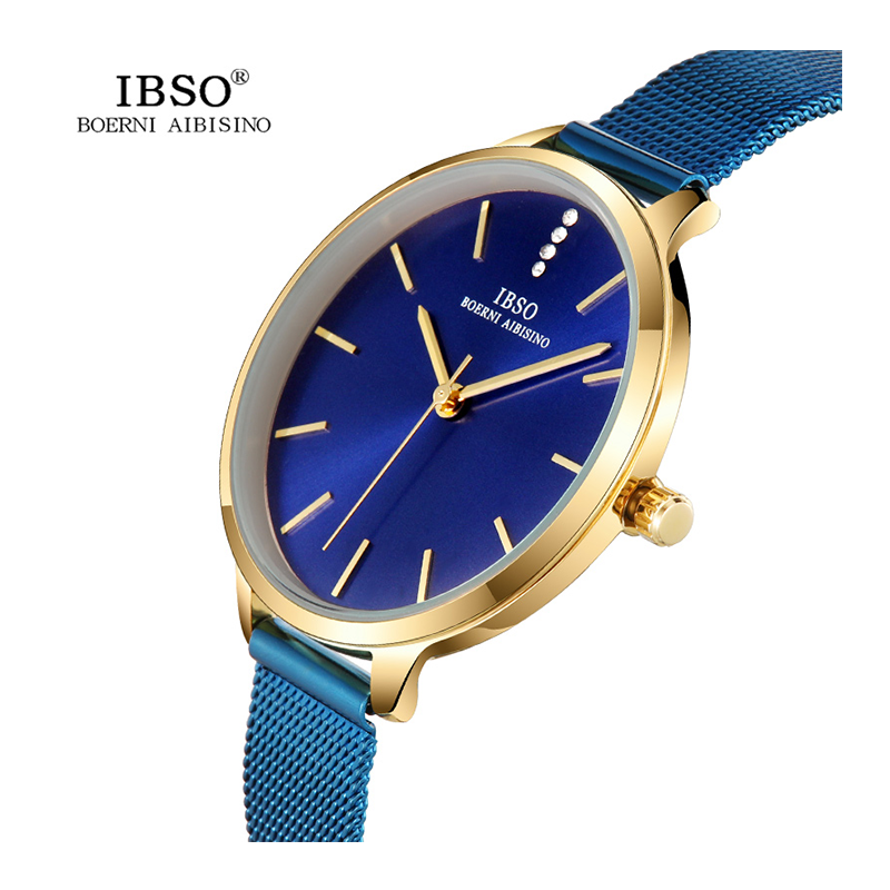 WW0073 IBSO Ladies Mesh Chain Watch