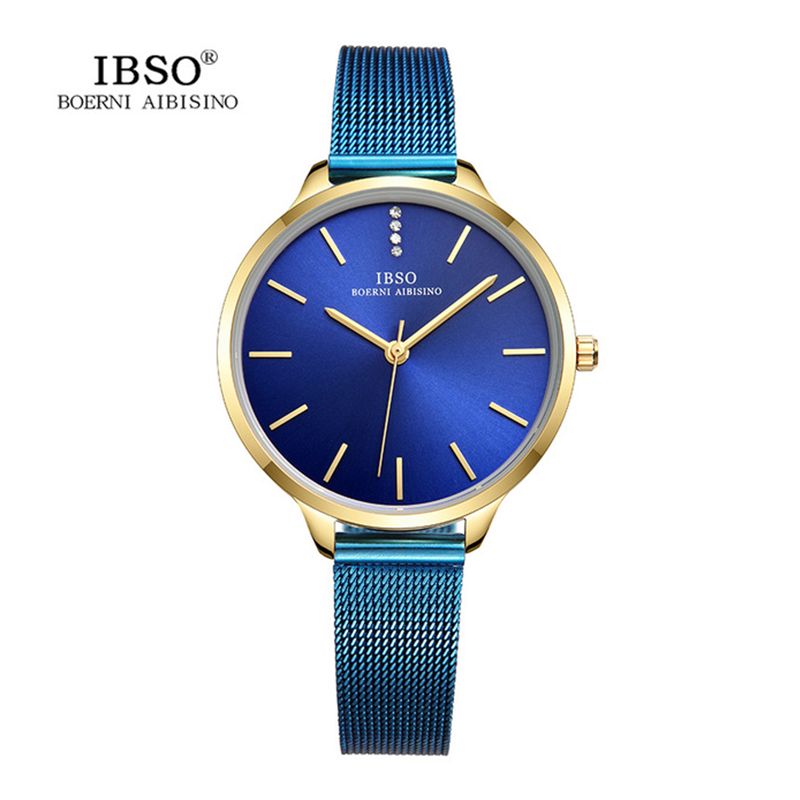WW0073 IBSO Ladies Mesh Chain Watch