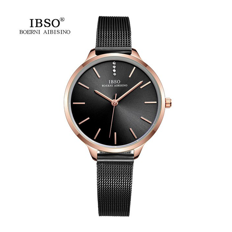 WW0074 IBSO Ladies Mesh Chain Watch