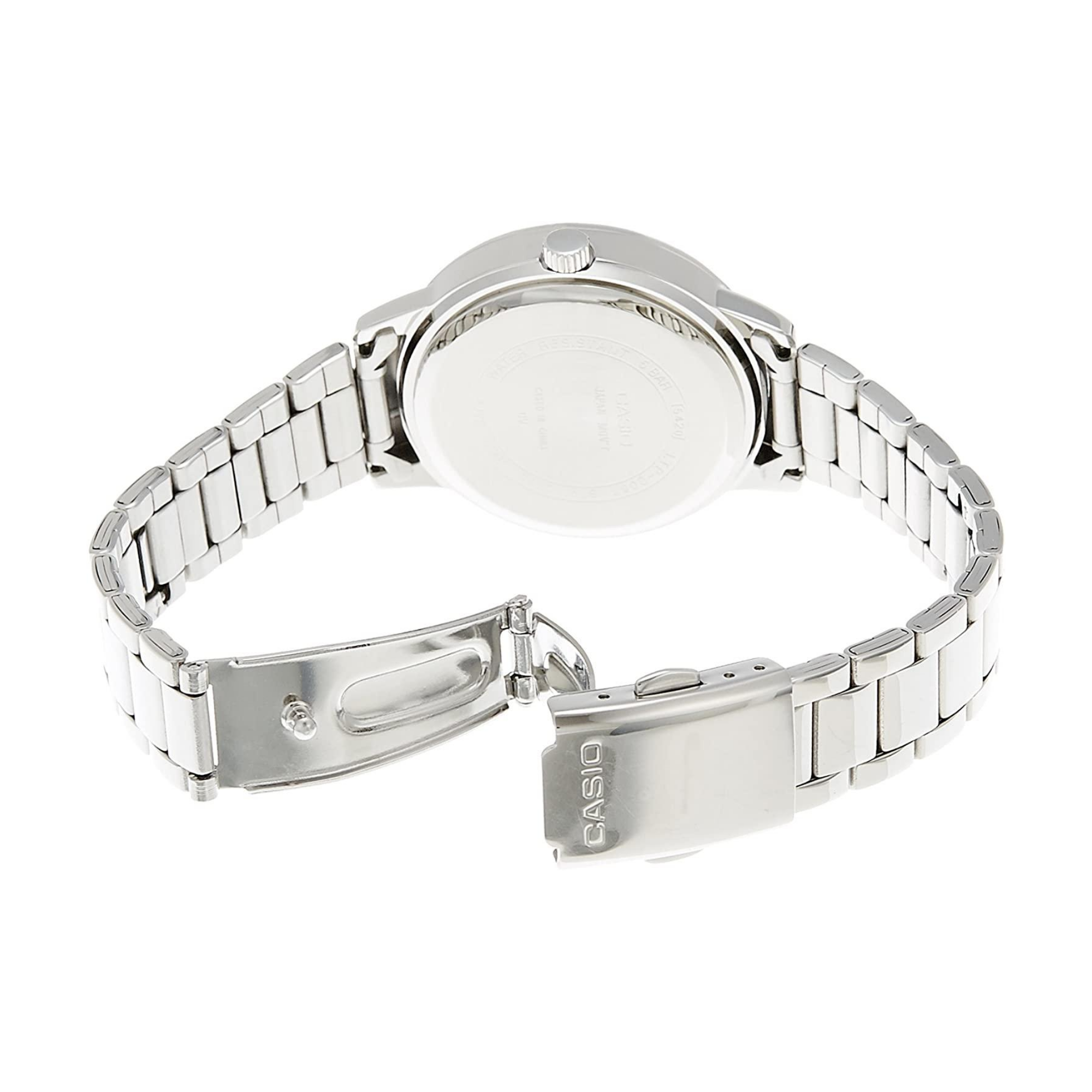 WW1187 Casio Enticer Multifunction Ladies Chain Watch LTP-2087D-1AVDF