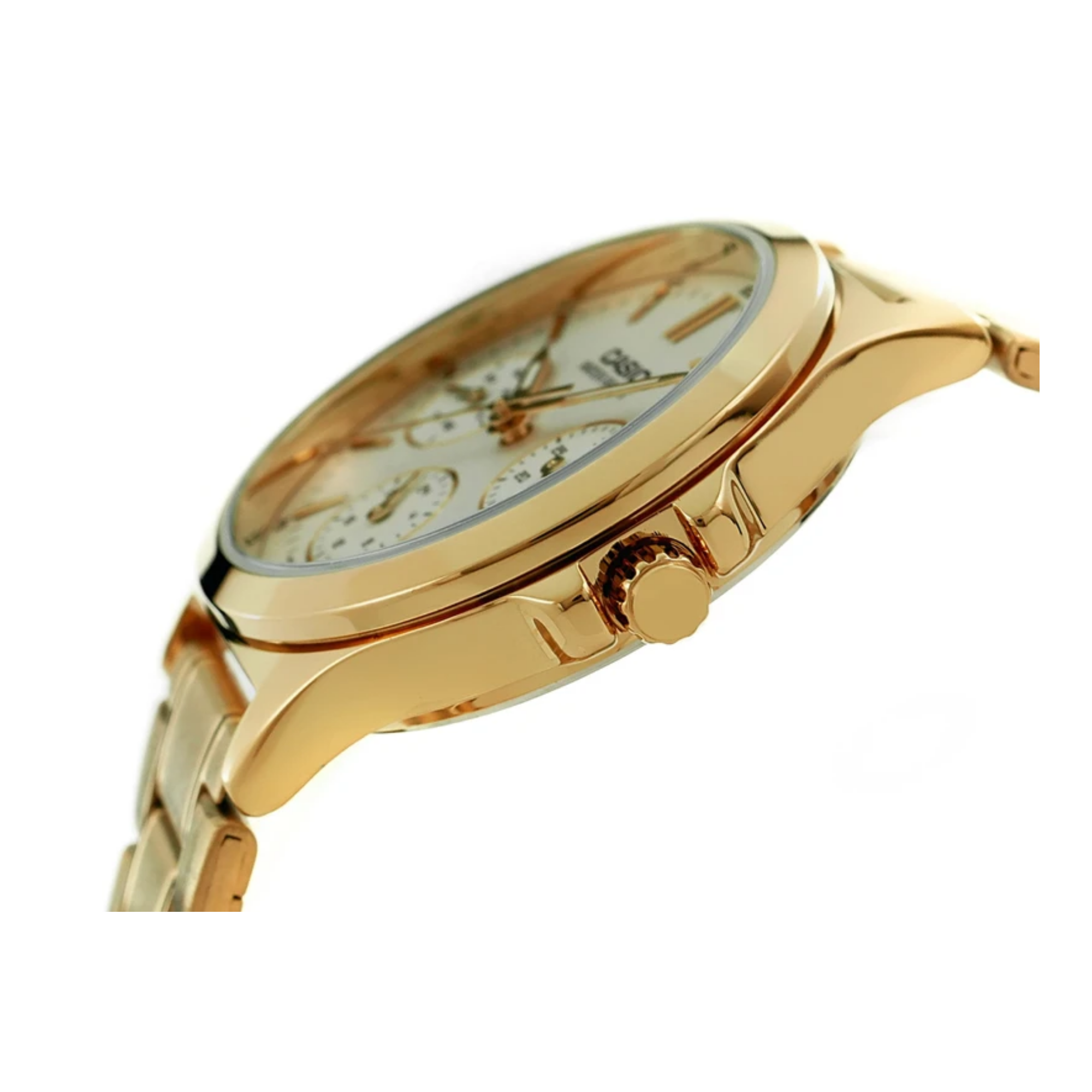 WW1229 Casio Enticer Multifunction Golden Ladies Chain Watch LTP-V300G-7AUDF