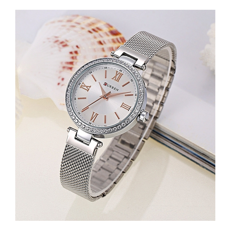 WW0190 Curren Ladies Mesh Chain Watch
