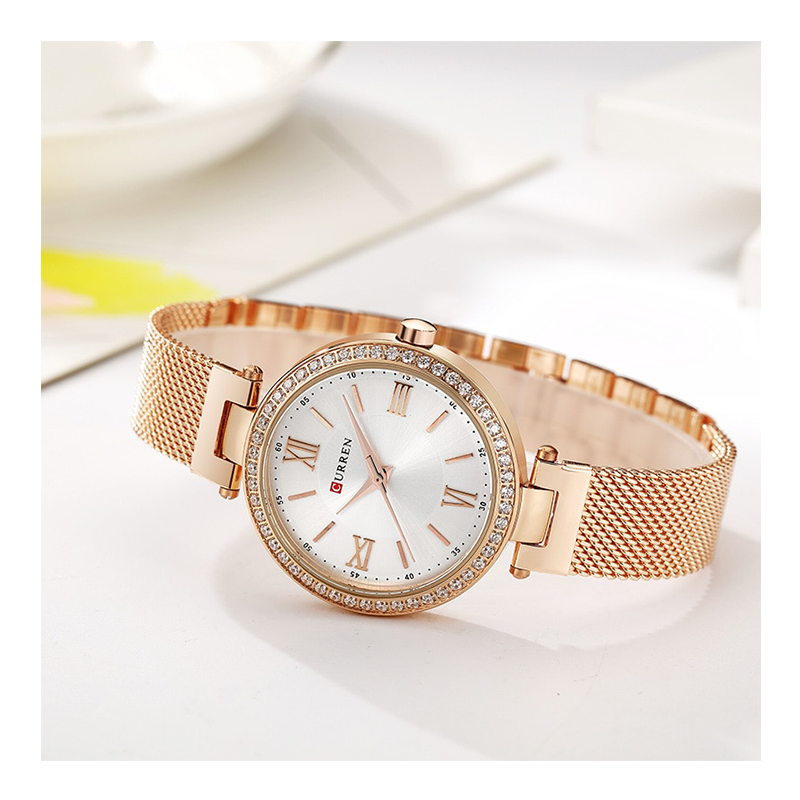 WW0191 Curren Ladies Mesh Chain Watch