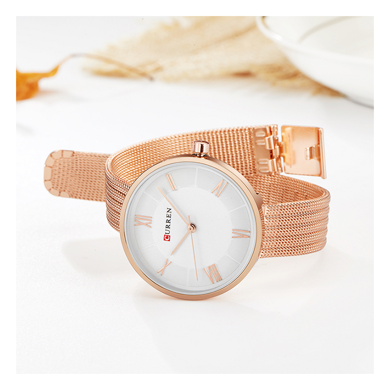 WW0201 Curren Ladies Mesh Chain Watch