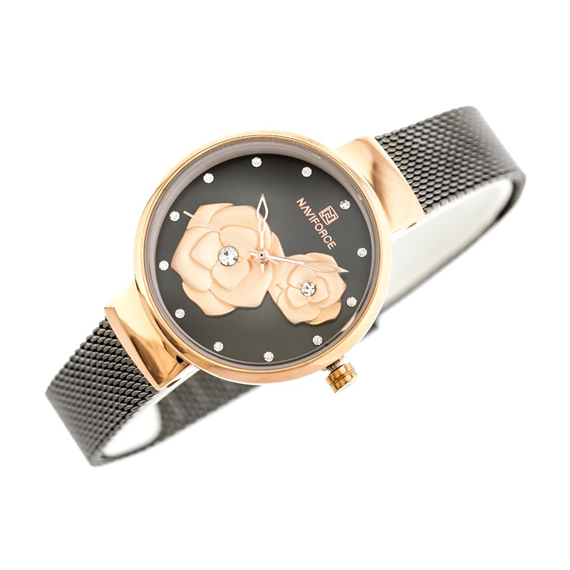WW1175 Naviforce Ladies Mesh Chain Watch NF5013L