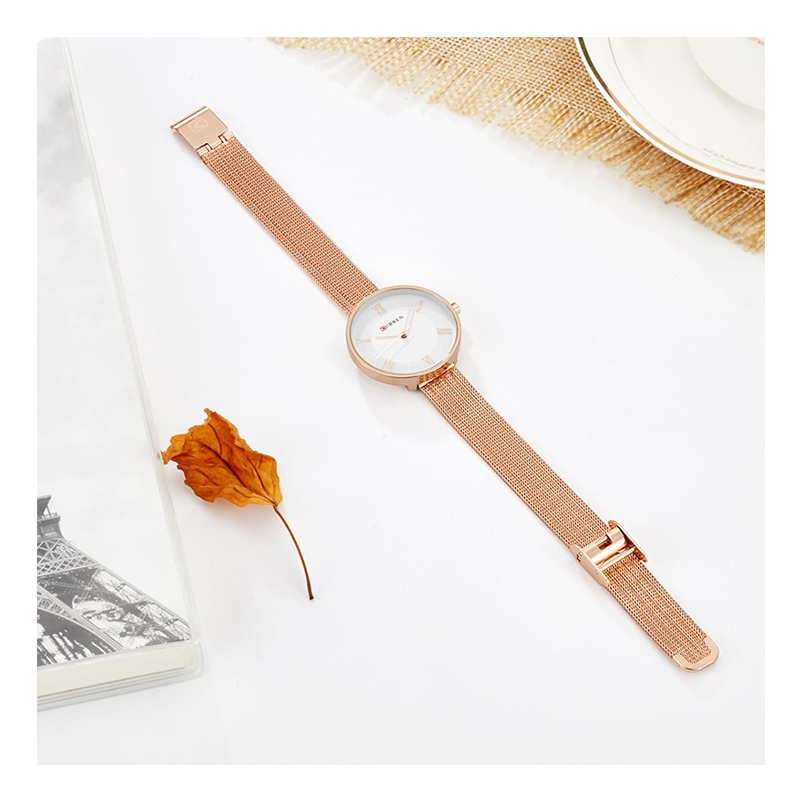 WW0201 Curren Ladies Mesh Chain Watch