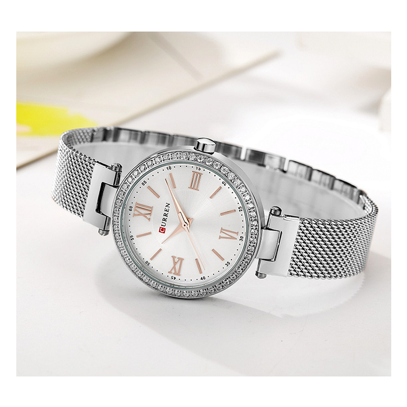 WW0190 Curren Ladies Mesh Chain Watch
