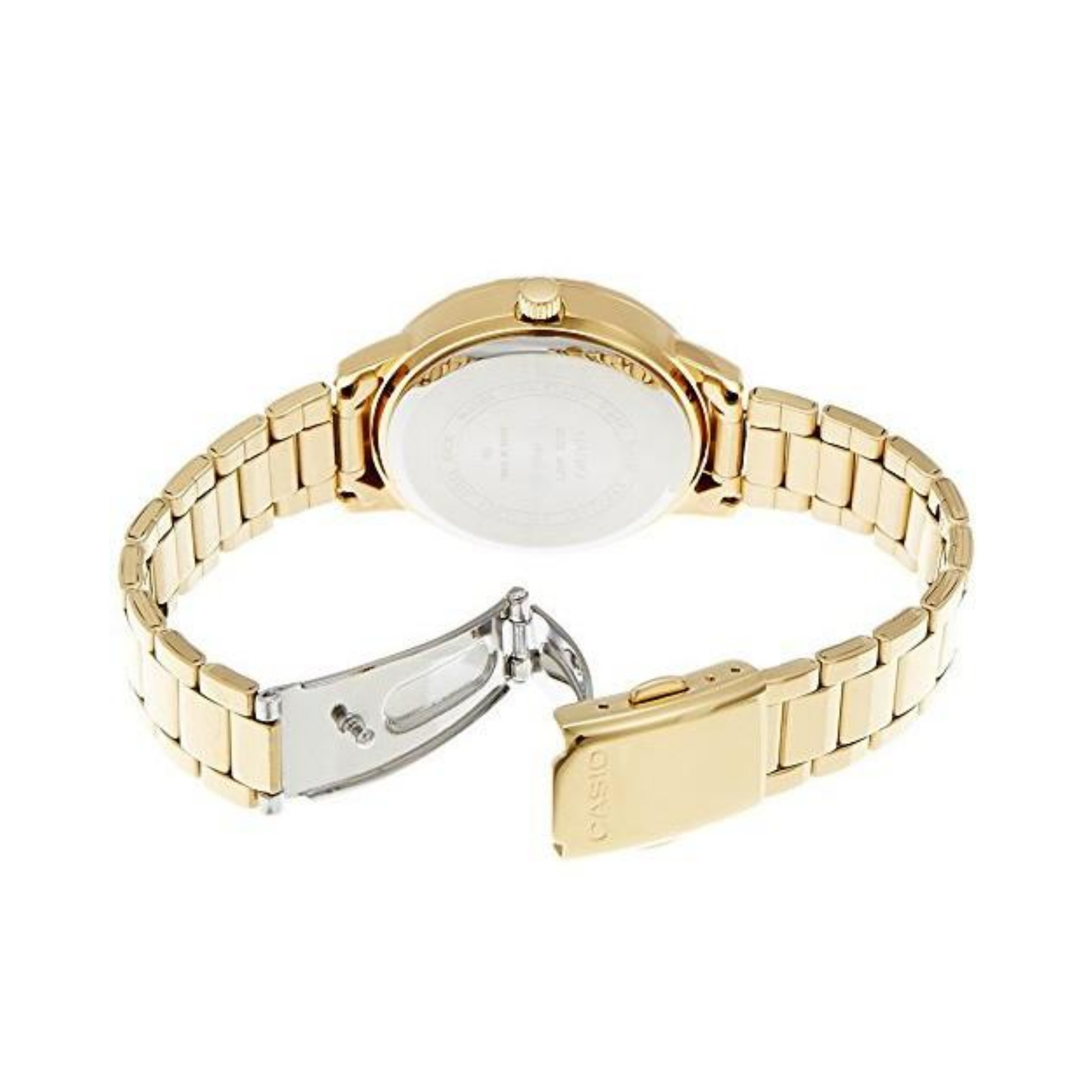 WW1189 Casio Enticer Multifunction Ladies Chain Watch LTP-2087G-7AVDF