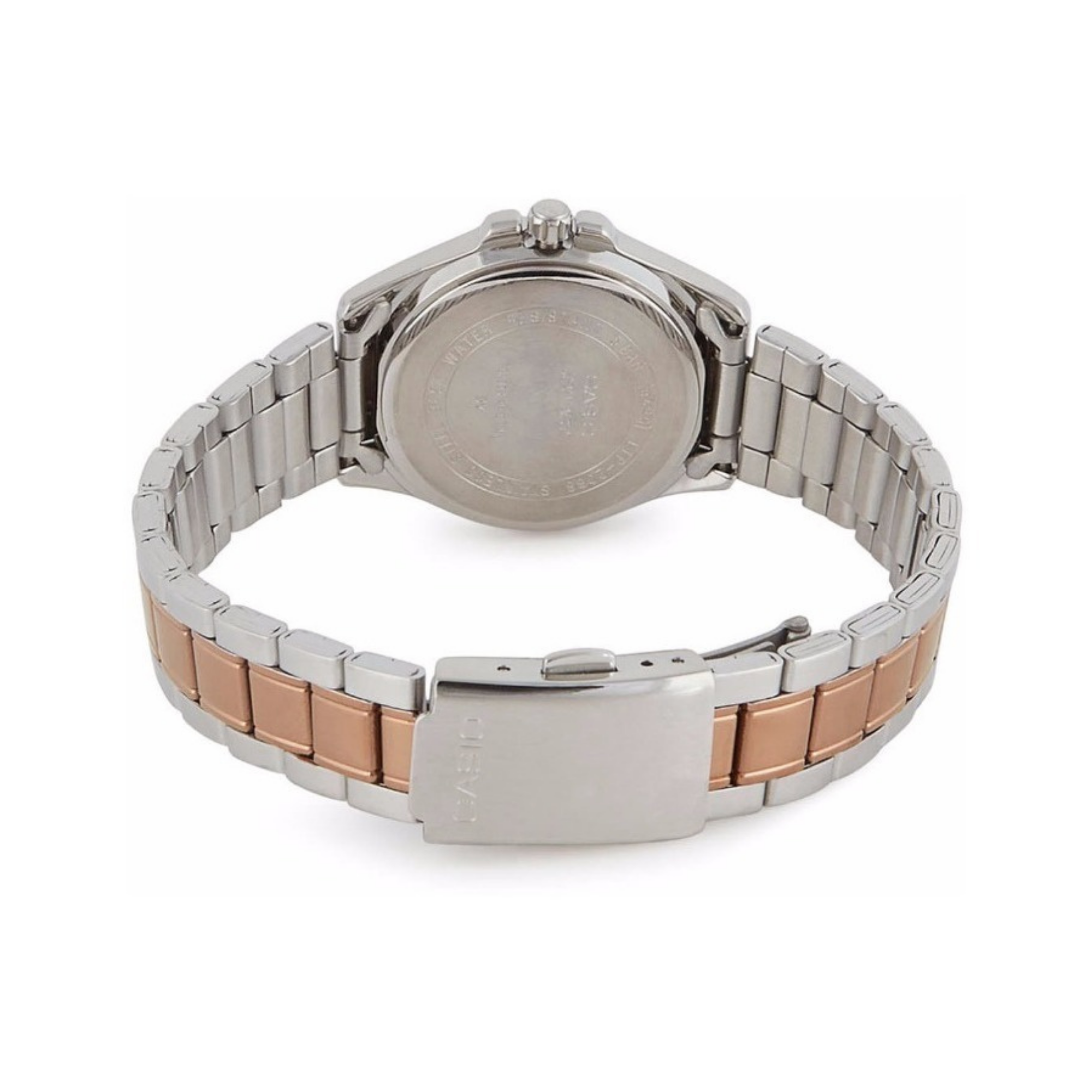 WW1280 Casio Enticer Multifunction Ladies Chain Watch LTP-2088RG-7AVDF