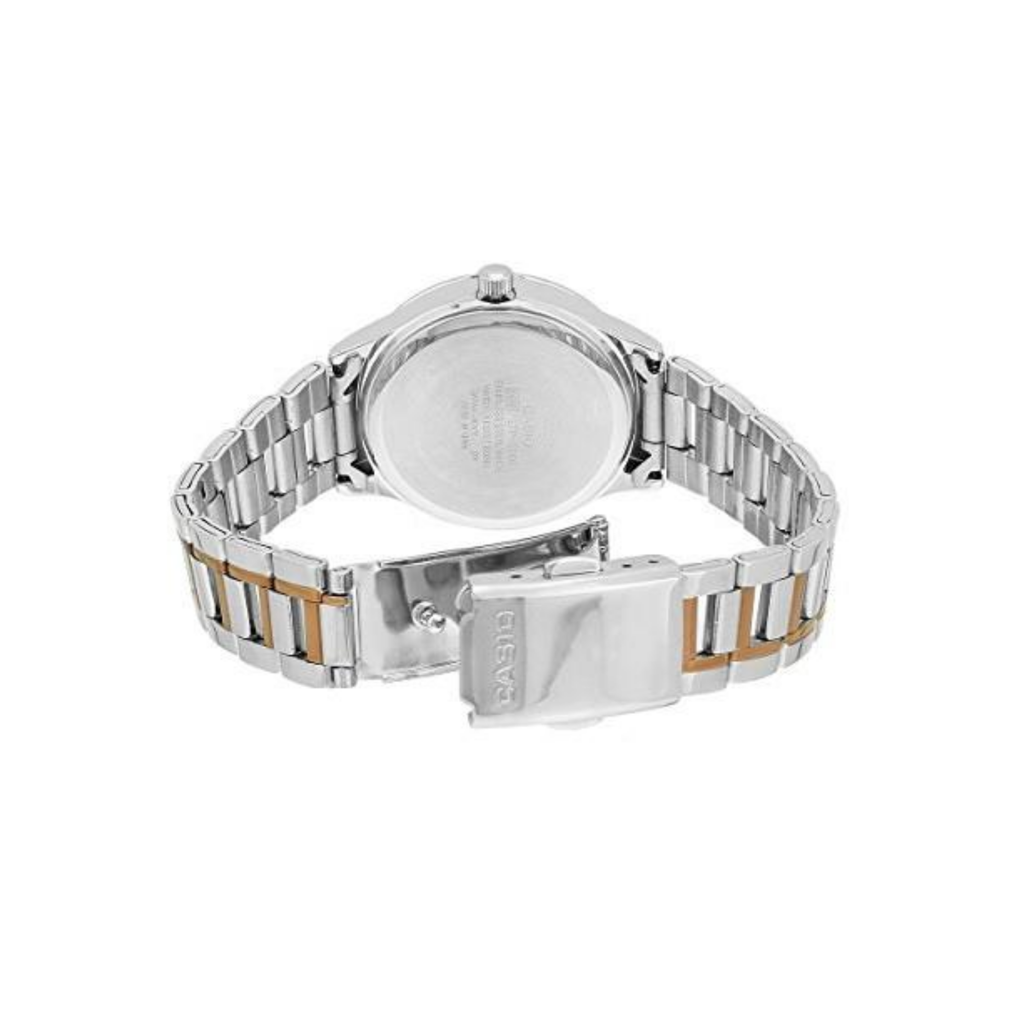 WW1196 Casio Enticer Multifunction Ladies Chain Watch LTP-E306RG-7AVDF
