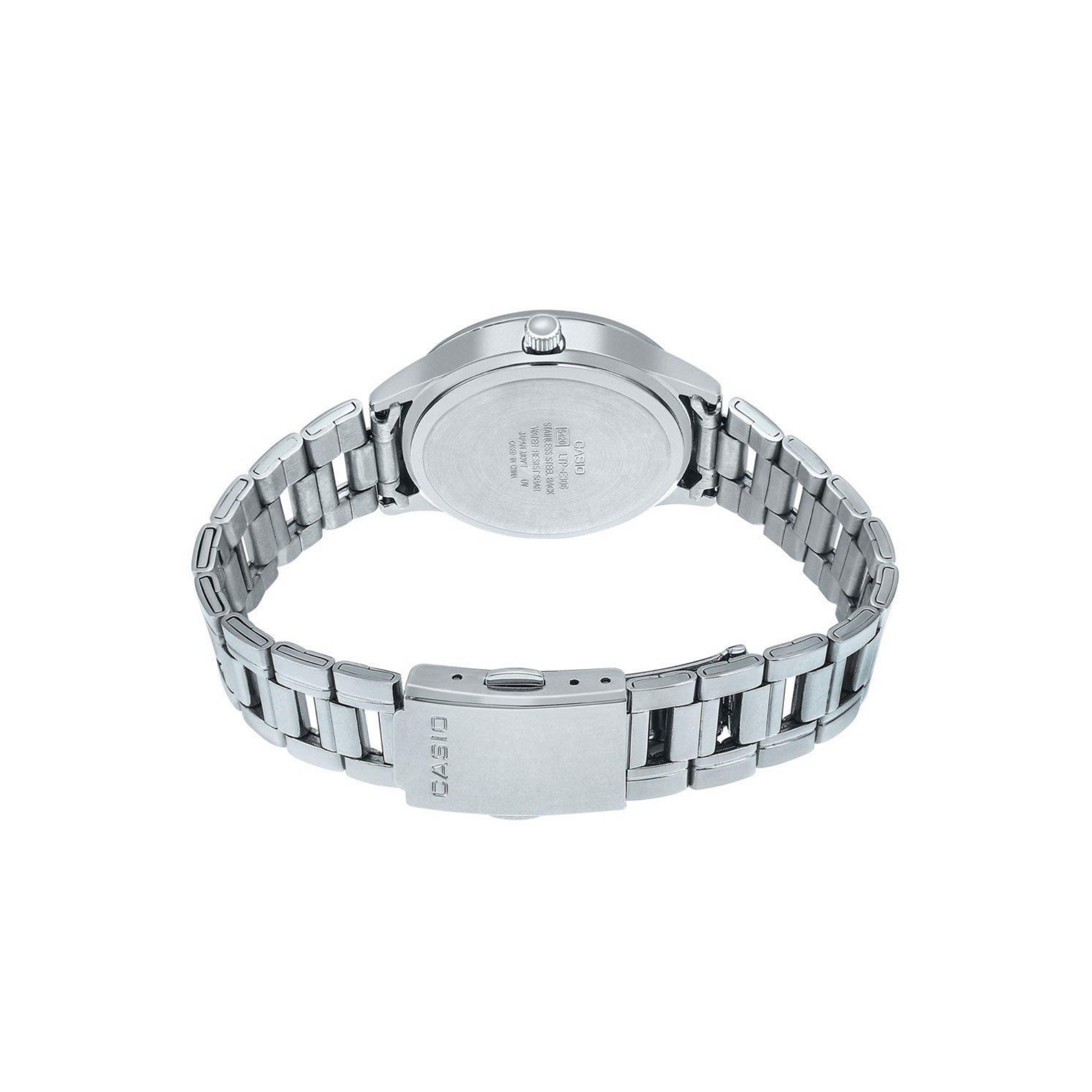 WW1194 Casio Enticer Multifunction Ladies Chain Watch LTP-E306D-7A2VDF