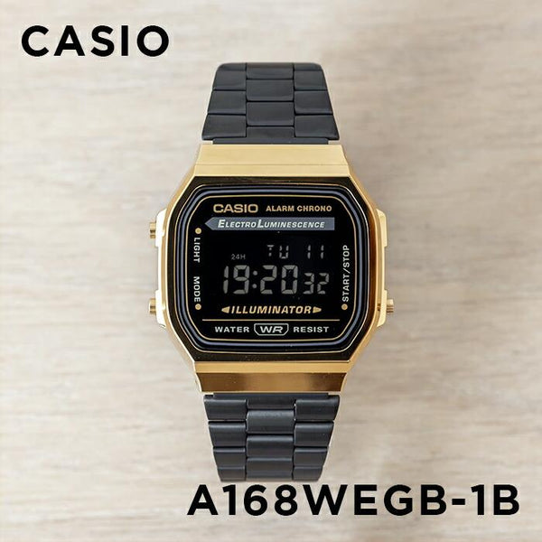 Casio A168WEGB-1BDF Watch
