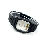 WW2603 Casio Vintage Dual Time Resin Belt Watch AW-48HE-7AVDF
