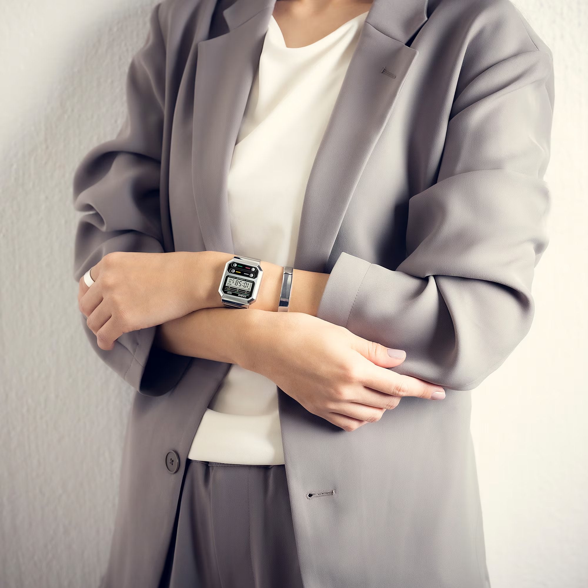 Casio A100WE-1ADF Watch