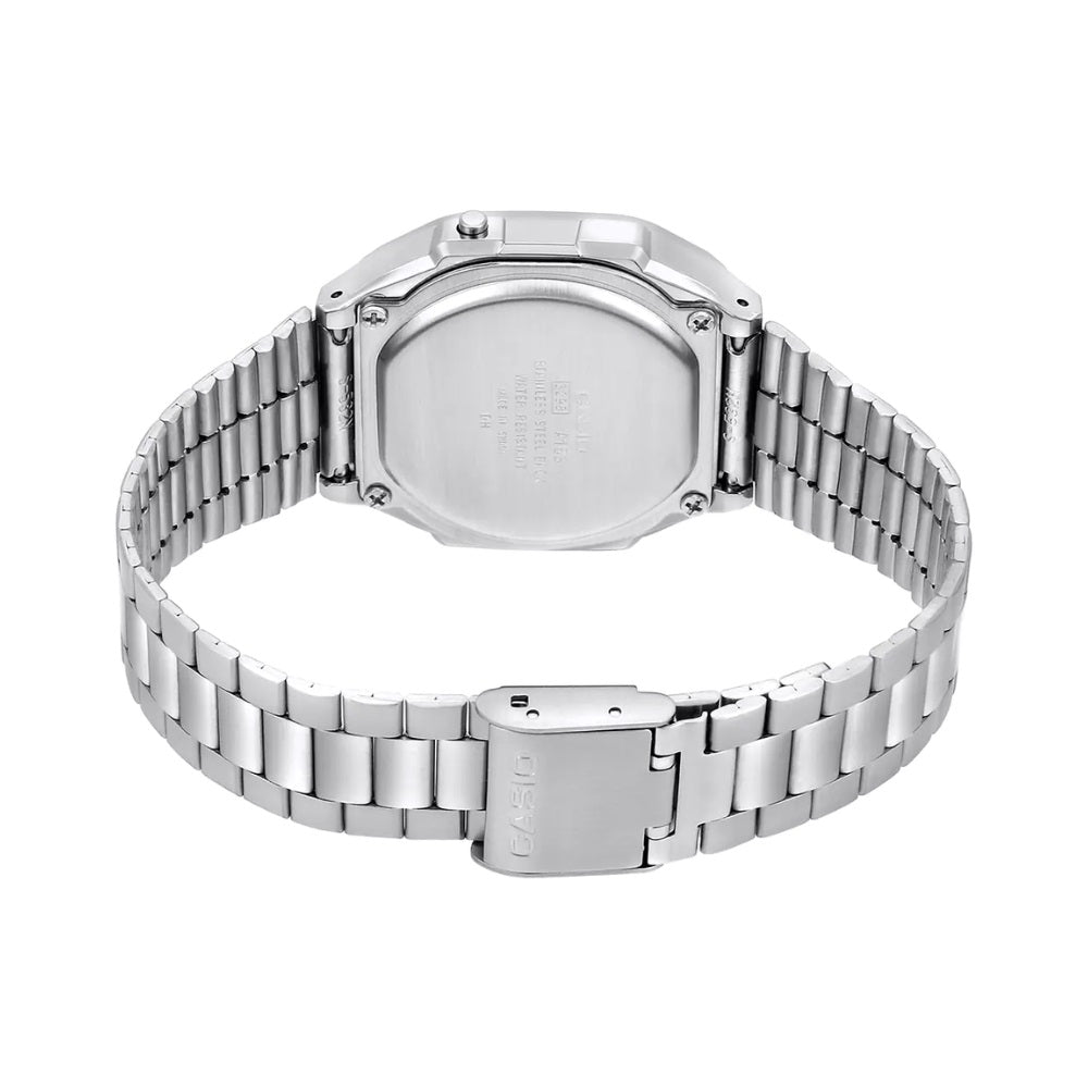 WW2869 Casio Vintage Illuminator Digital Chain Watch A168WA-5AYDF