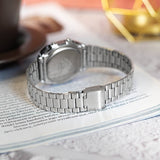 WW2871 Casio Vintage Illuminator Digital Chain Watch A168WEHA-9ADF