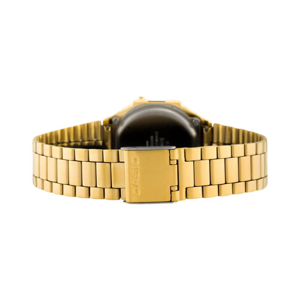 WW1893 Casio Vintage Illuminator Digital Chain Watch A168WG-9WDF