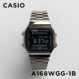 WW1895 Casio Vintage Illuminator Digital Chain Watch A168WGG-1BDF