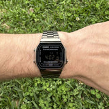 WW1895 Casio Vintage Illuminator Digital Chain Watch A168WGG-1BDF