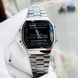 WW1895 Casio Vintage Illuminator Digital Chain Watch A168WGG-1BDF