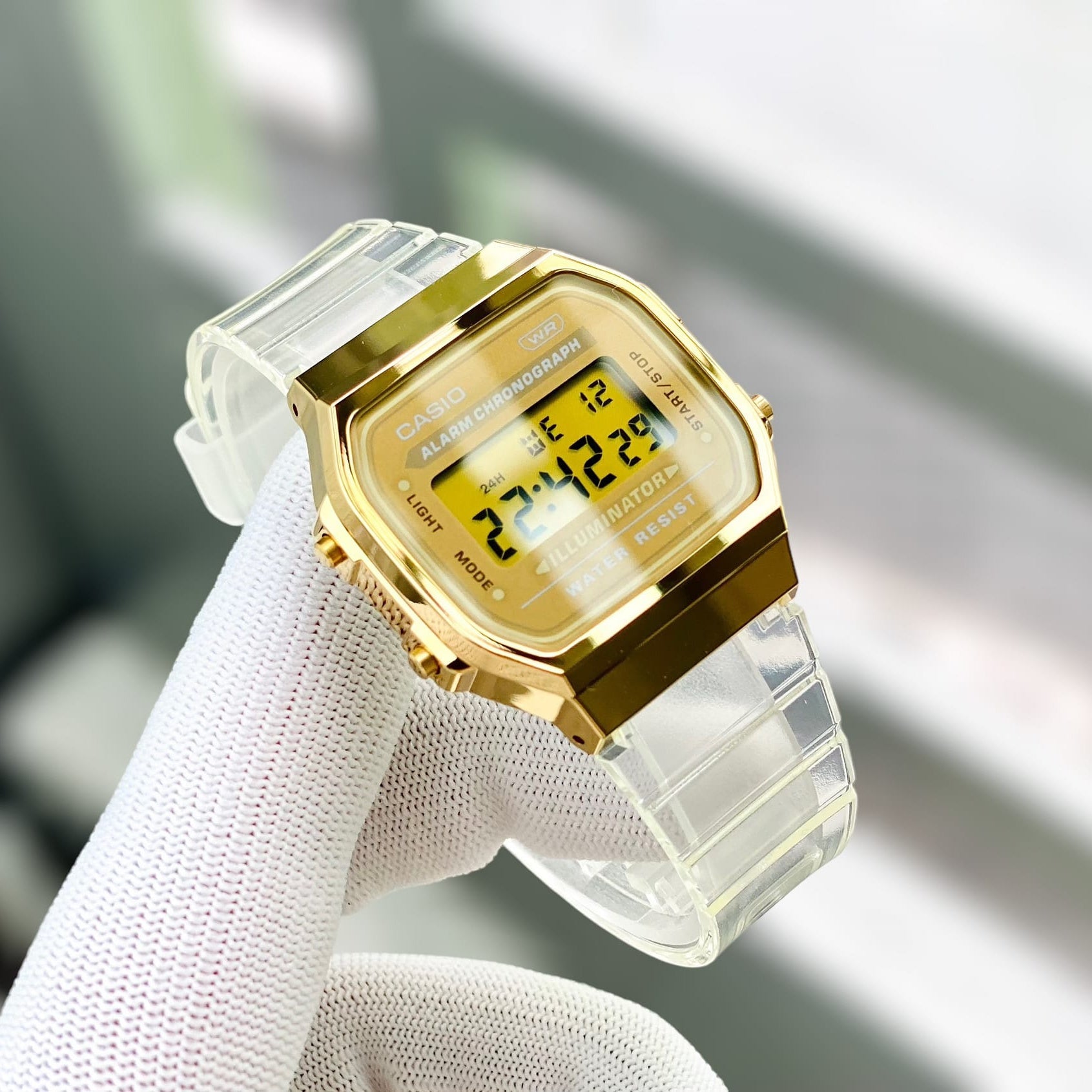 Casio A168XESG-9A Vintage Watch description image