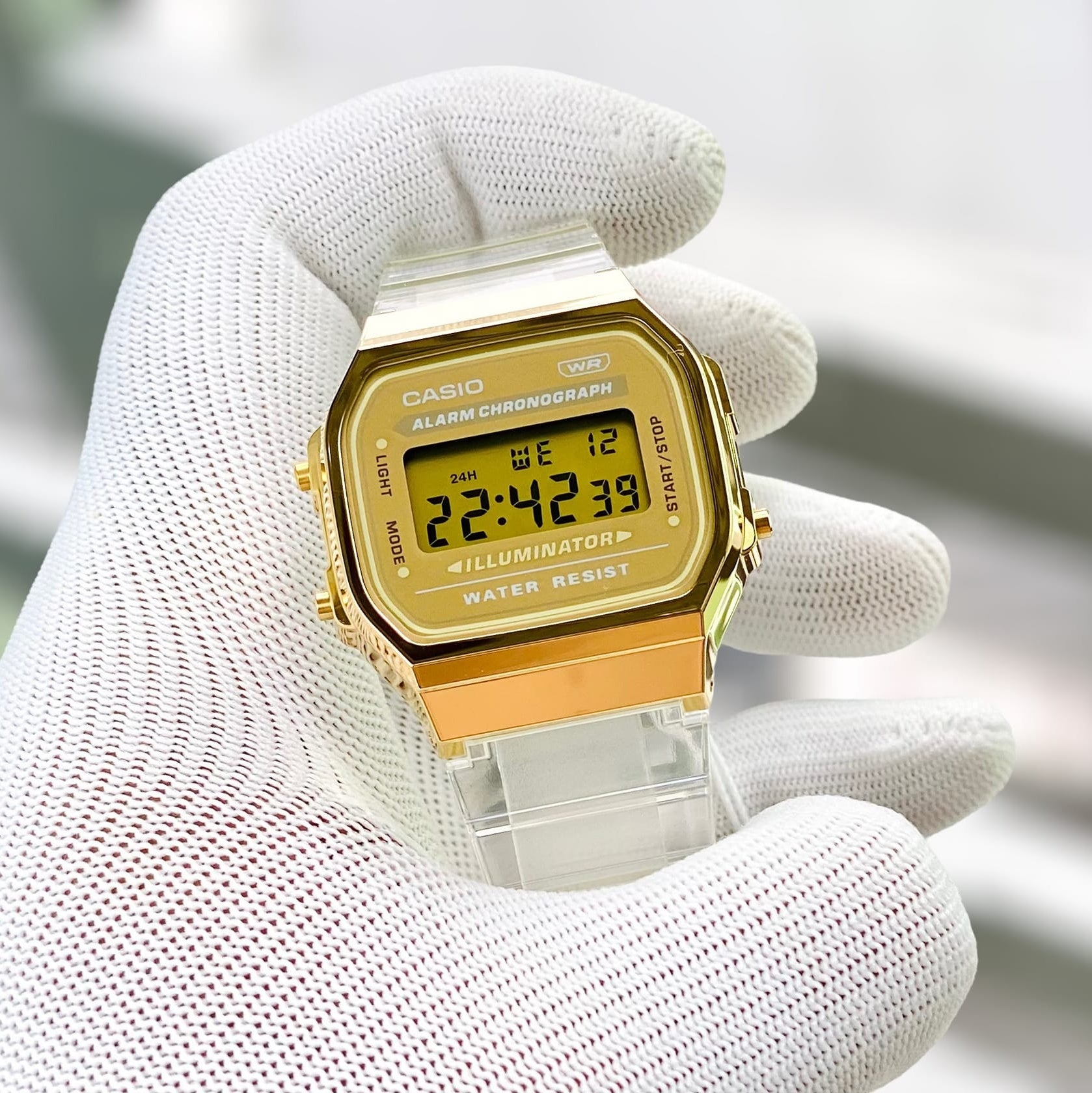 Casio A168XESG-9A Vintage Watch description image 3