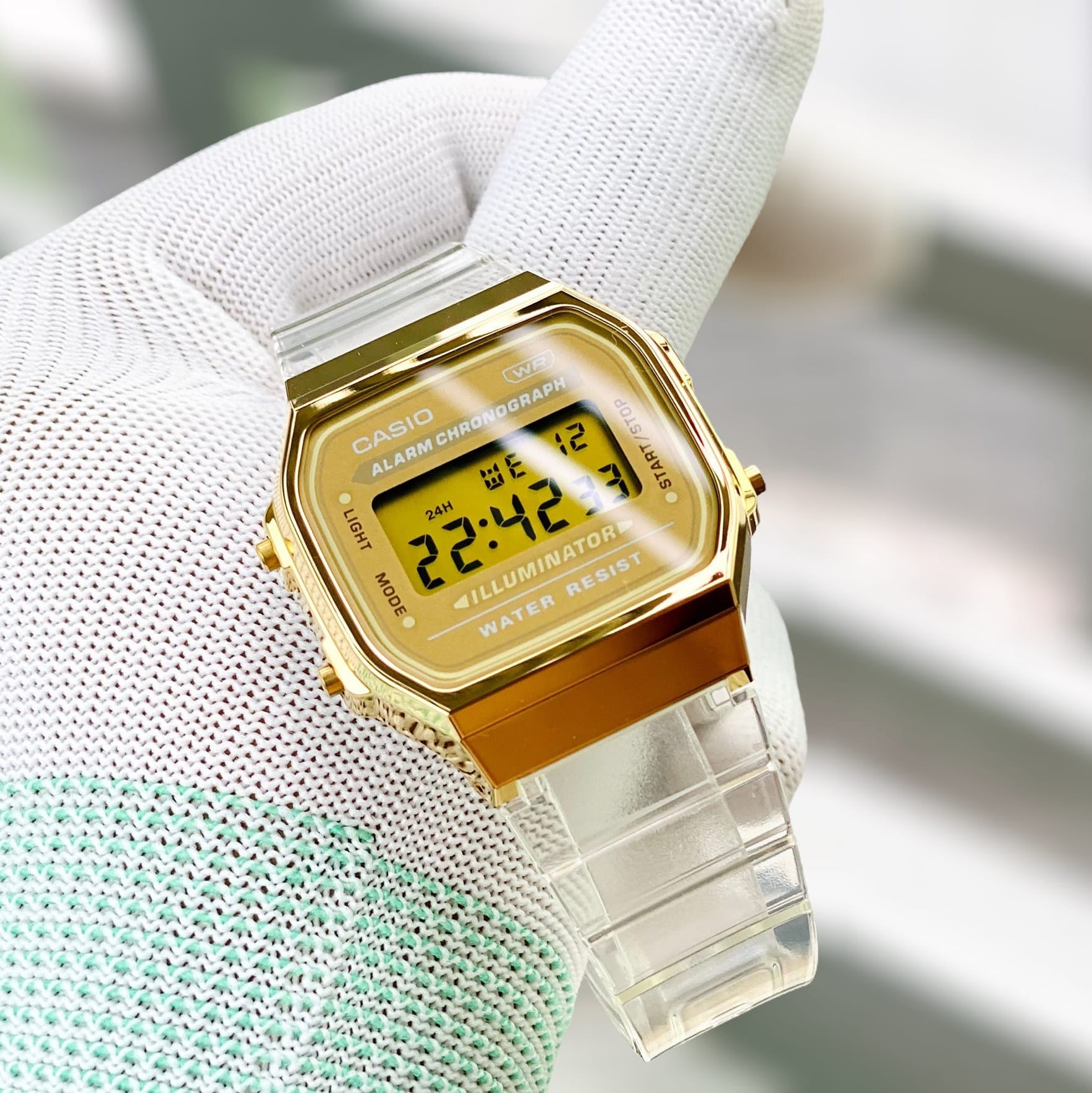 Casio A168XESG-9ADF Watch