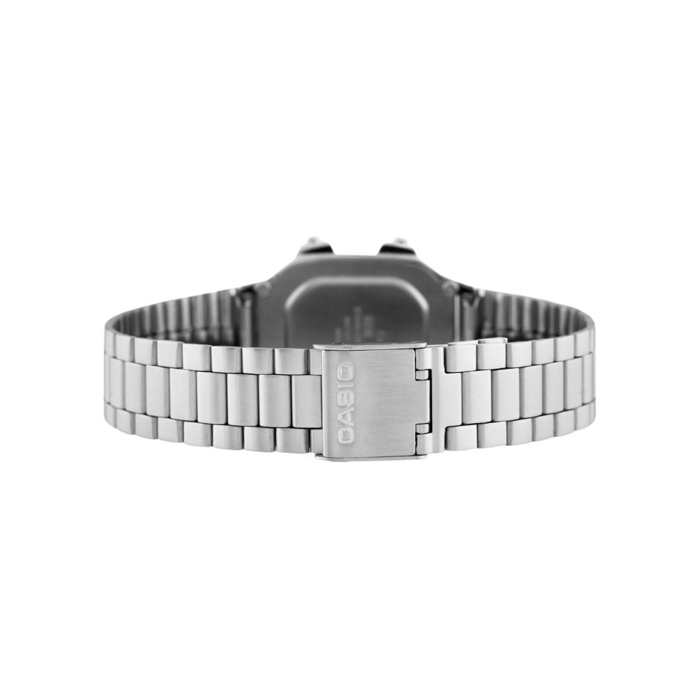 WW0725 Casio Vintage Dual Time Digital Chain Watch A178WA-1ADF
