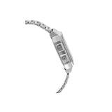 WW1898 Casio Vintage World Time Digital Silver Chain Watch A500WA-1DF