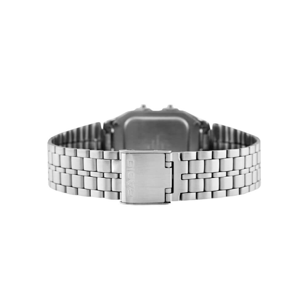 WW1899 Casio Vintage World Time Digital Chain Watch A500WA-7DF