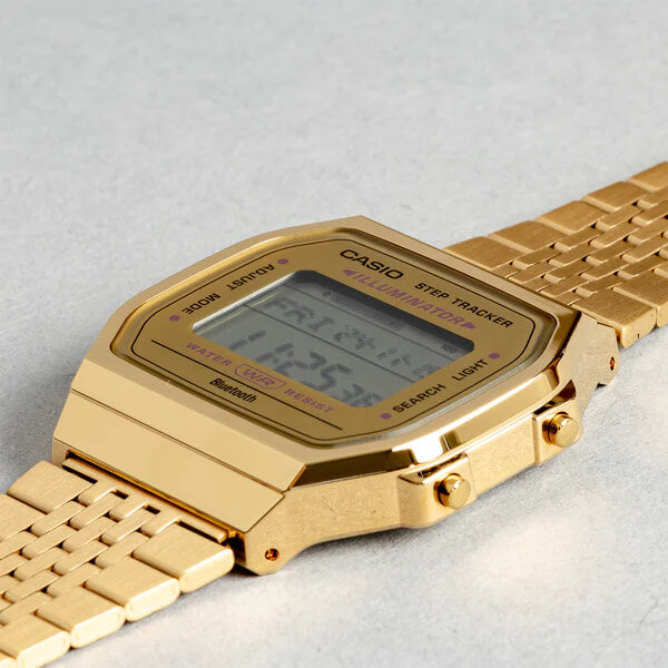 WW2991 Casio Vintage Step Tracker Bluetooth Chain Watch ABL-100WEG-9ADF