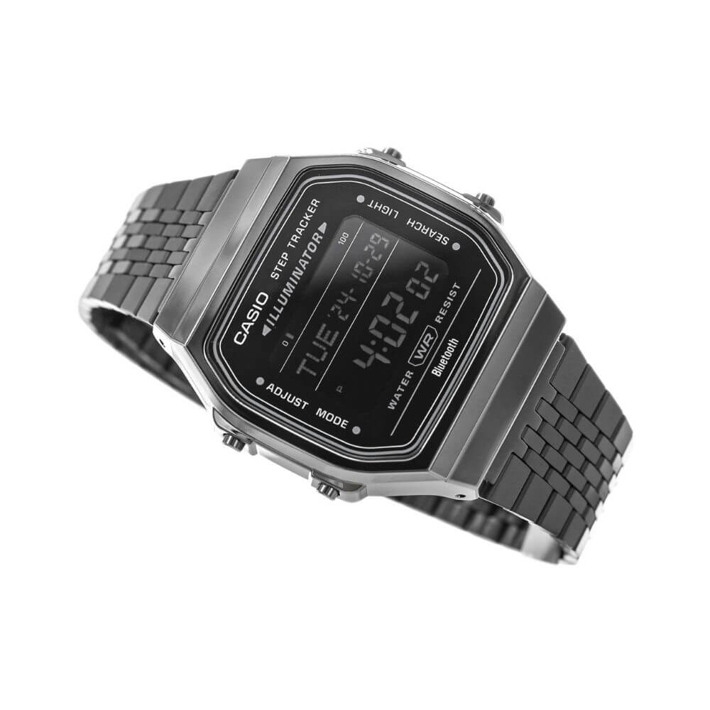 WW2992 Casio Vintage Step Tracker Bluetooth Chain Watch ABL-100WEGG-1BDF