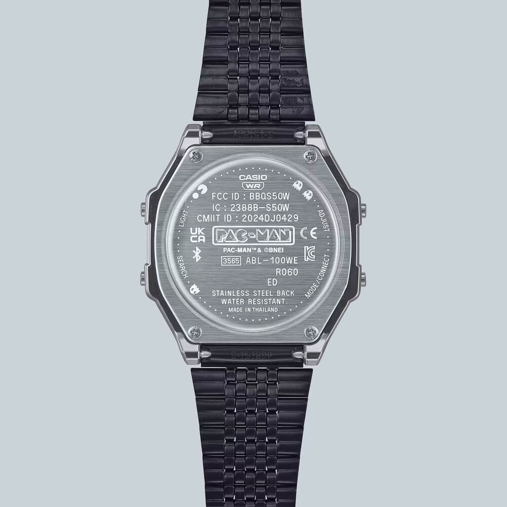 WW2993 Casio Vintage Step Tracker Bluetooth Chain Watch ABL-100WEPC-1BDF