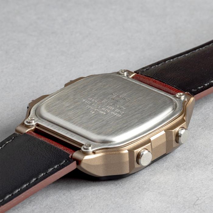 WW0418 Casio Youth World Time Digital Leather Belt Watch AE-1200WHL-5AVDF