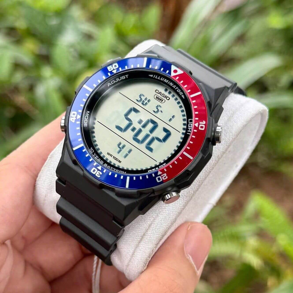WW3179 Casio Youth Dual Time Digital Resin Belt Watch AE-1700H-1A2VDF