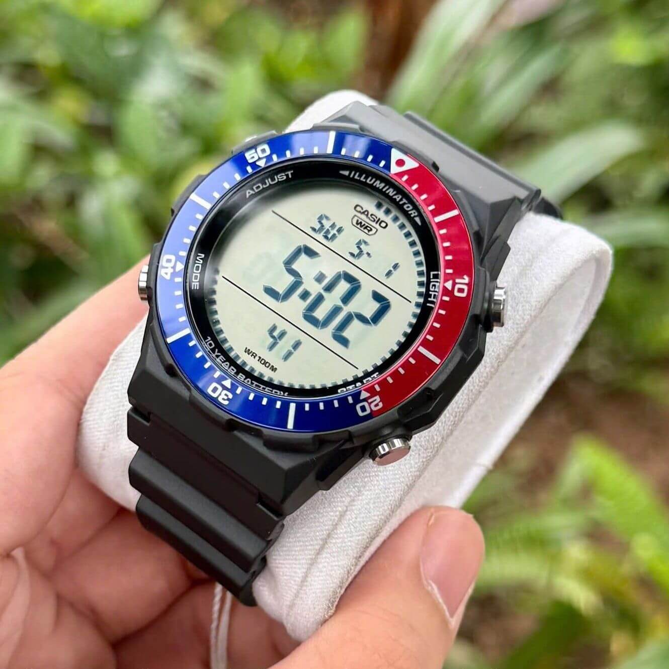 WW3179 Casio Youth Dual Time Digital Resin Belt Watch AE-1700H-1A2VDF