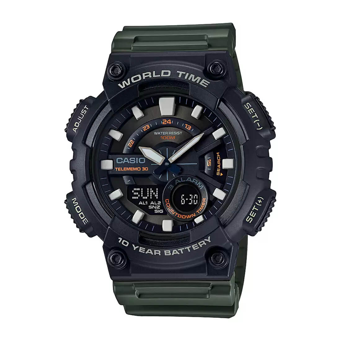 CasioAEQ-110W-3AVDFWatch