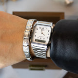 WW1825 Casio Vintage Dual Time Chain Watch AQ-230A-7BMQ