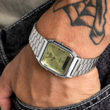 WW3097 Casio Vintage Dual Time Chain Watch AQ-230A-9AMQYDF