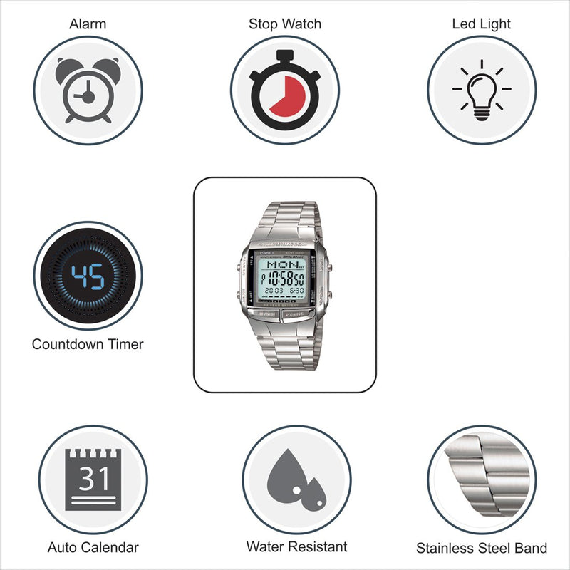 Casio DB-360-1ADF Watch